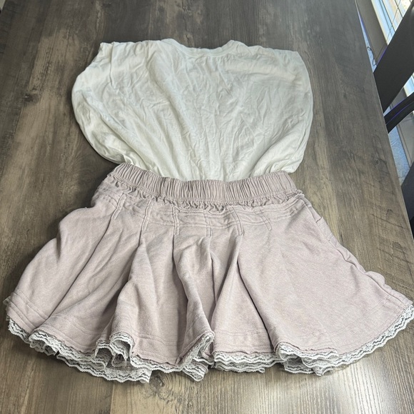 Daily Practice Anthropologie Goal Line Twofer Mini Dress Size Medium - Picture 4 of 5